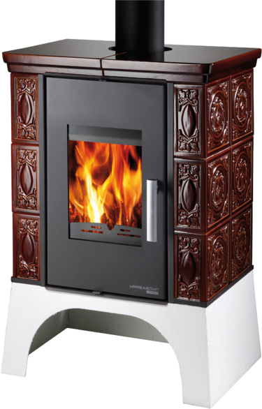 Tiled Stove Empoli Al Ii With Exchanger Chimney Stoves With