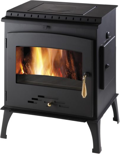 Fireplace Stove Arktic 12 With Hotplate Haas Sohn